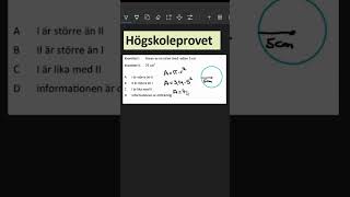 Högskoleprovet matematik matte utbildning enkelt tips tricks högskoleprovet studera skola [upl. by Ahtreb410]