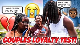 MAKING COUPLES SWITCH PHONES💔😭 Loyalty Test PHILLY PUBLIC INTERVIEW [upl. by Leigh]