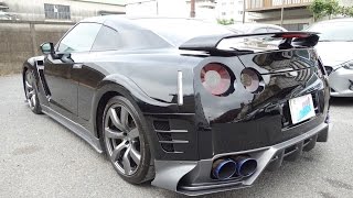 【日産 GTR DBAR35 エアロパーツ取付・塗装】 東京都小平市からのご来店 ガレージローライド立川 [upl. by Hunter873]