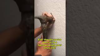 You’ve Been Hammering Screws Wrong This Whole Time  Mind Blowing Hammer Hack 🤯 [upl. by Urbanna]