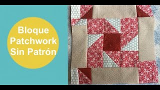 Utiliza Los Retales Para Crear Un Bloque Patchwork [upl. by Quiteris328]