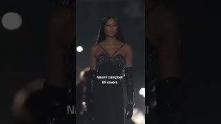 Repost runwaycelebs Supermodels with the most vogue covers  Any surprises catwalk supermodels [upl. by Kimon]