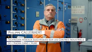 Philippe Callewaert  technicien réseaux électriques [upl. by Notyad]