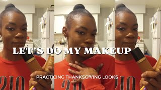 Lets Do Some MakeupTHANKSGIVING INSPIRED [upl. by Derdlim]