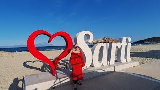 Sarti Sithonia 4k Drone Footage [upl. by Linetta583]