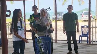 Free the sea reforestation programme at Pantai Setoko in Batam 12 Nov 2024 [upl. by Hairaza]