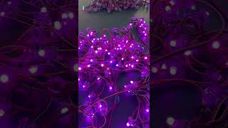 DC5V IC2618 03W PCS50PCSstring full color square exposed light outdoor Christmas light [upl. by Subocaj]