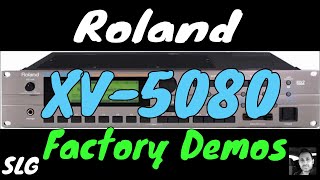 Roland  XV5080  Factory Demo Songs [upl. by Halilak]