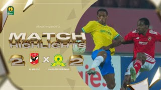 HIGHLIGHTS  Al Ahly SC 🆚 Mamelodi Sundowns  Matchday 3  202223 TotalEnergiesCAFCL [upl. by Stafani]