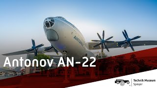 Antonov AN22  Technik Museum Speyer [upl. by Nevaeh]