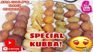 FRIED KUBBA SPECIAL RECIPE FOOD N RAMADAN [upl. by Okihcas]