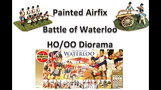 Airfix Battle of Waterloo Diorama Set  HOOO Scale 172 Fully Painted [upl. by Shirlene]