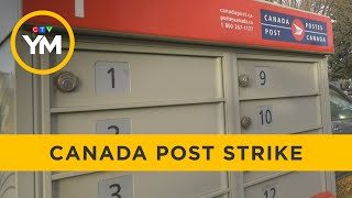 Impact of Canada Post Strike on Small Businesses  Your Morning [upl. by Millur]