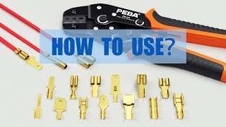 5 Simple Tricks to Master Crimping Tool for Open Barrel Terminal TODAY [upl. by Xuerd]