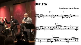 Chameleon  Gerald Albright Transcription [upl. by Sumner]