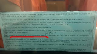 Lil1700adrian snitching on an inmate who put hands on him PAPERWORK Norteño rapper [upl. by Tihor]