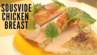 How To Cook JUICY Chicken Breast  부드러운 닭가슴살 요리 Sous vide [upl. by Caasi]