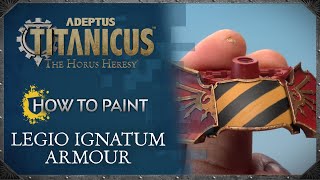 How to Paint Legio Ignatum Armour [upl. by Adnal]