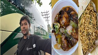 ASANSOL to KOLKATA by AC Volvo Express Line Bus  Kolkata Street Food from D’ley Eating House😋🔥 [upl. by Oigres]