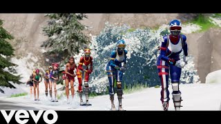 Young Thug amp Gunna  Ski Official Fortnite Music Video Slalom Style Emote [upl. by Cirnek]