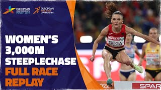 Womens 3000m Steeplechase Final  Munich 2022  Luiza Gega [upl. by Hussein]