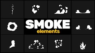 Smoke Explosion After Effects Templates [upl. by Refinney]