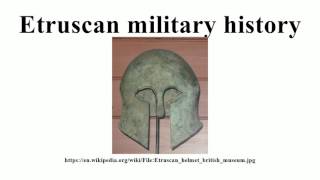 Etruscan military history [upl. by Buckden]