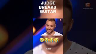 Judge Breaks Guitar X Factor [upl. by Ardnot]