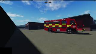 GMFRS Roblox  Ashtons Technical Response Unit Returning To Station [upl. by Fesuy569]