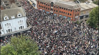 WALTHAMSTOW LIVE ANTI  RACISM PROTEST [upl. by Ennairod]