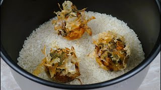 I put pieces of Takoyaki on the Rice Cooker  see what happens [upl. by Eillek132]