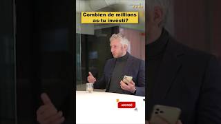 Combien de millions astu investi interview entrepreneur business mindset money [upl. by Alek]