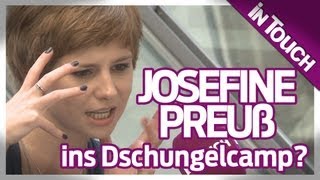 Josefine Preuß Bald im Dschungelcamp Interview Teil 2 [upl. by Kitti739]