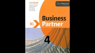 Business Partner B1 Unit 4 Video 433 [upl. by Trescott]