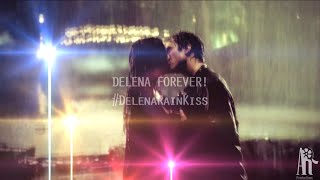 Damon and Elena  UNBREAKABLE Rain Kiss 6x07 [upl. by Ellingston]