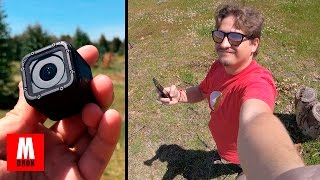 VLOG  REVIEW GOPRO 5 SESSION EN ESPAÑOL  Volando con un drone [upl. by Rickie]