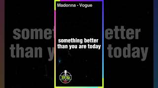 MADONNA  VOGUE  10HITBOXshorts [upl. by Ramedlaw561]