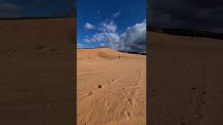 Coral Pink Sand Dunes State Park in Utah hikingusa nature usaadventure [upl. by Aicella]