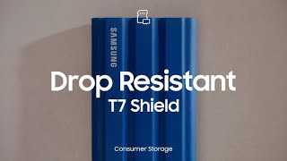 Portable SSD T7 Shield Shock  Samsung [upl. by Lotte]