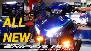 New Yamaha Sniper 155 Color Variant Price Specs Features 2023 Ph Review Installment [upl. by Aura827]