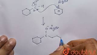 Predict the product formed when cyclohexanecarbaldehyde reacts with following reagents PhMgBr a [upl. by Chaille90]