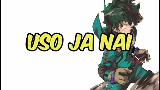 My Hero Academia Season 5 ending2 full  Uso Ja Nai by Soushi sakiyama   Romaji lyrics [upl. by Esinek]