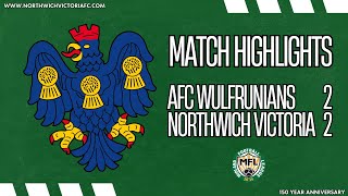 AFC Wulfrunians v Northwich Vics  Midland League Prem  3924 [upl. by Iatnahs]