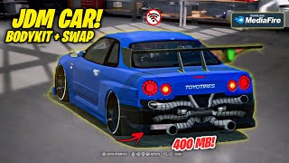 Game Jdm Street Racing Full Mobil JDM Bisa Modifikasi amp Swap Engine Map Luas 100 OFFLINE [upl. by Aerdnek105]