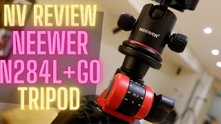 NV Review  The Neewer N284LG0 Tripod [upl. by Justis636]