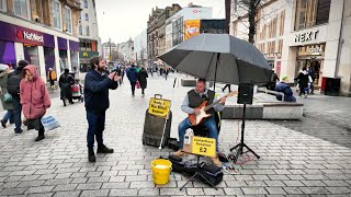 Andy J covers The Frightened City in Liverpool England [upl. by Dimmick]