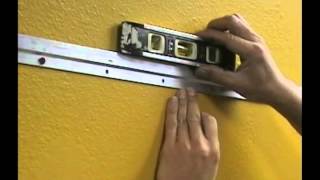 How to hang heavy frame with z bar hanger [upl. by Elrak733]