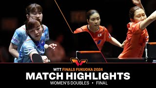 OdoYokoi vs HashimotoSato  WD Final  WTT Finals Fukuoka 2024 [upl. by Jan]