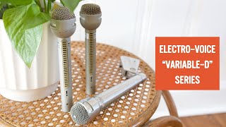 Which Vintage ElectroVoice Microphones Are The Best [upl. by Ennovy403]