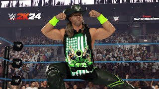 WWE 2K24  Shawn Michaels DX ATTIRE ENTRANCE PS5 [upl. by Ymaral]